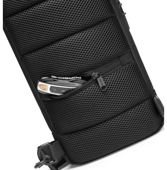 Σακίδιο χιαστί Sling Bag BANGE 22085 Μαύρο